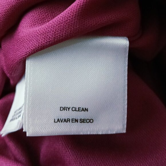 NWT Kasper Sheath Dress 10P Cerise Zip Back Lined - Picture 10 of 11